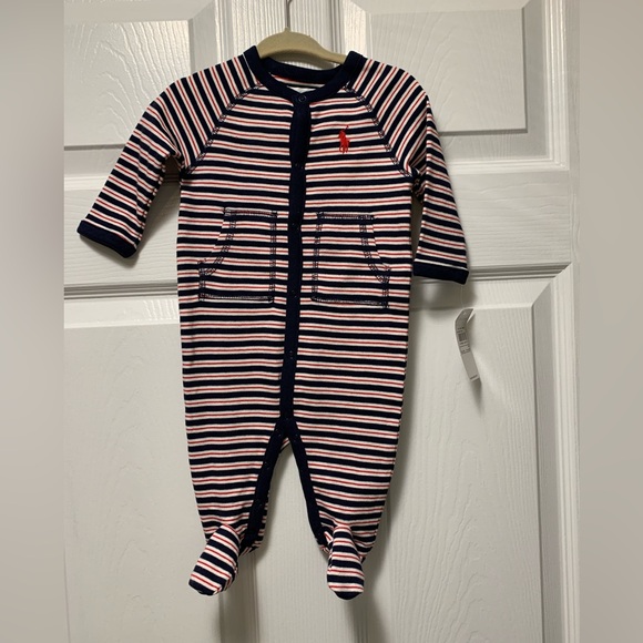 Baby Boy Ralph Lauren Onesie, Size 3 months, NWT, Reduced Shipping - Picture 2 of 8